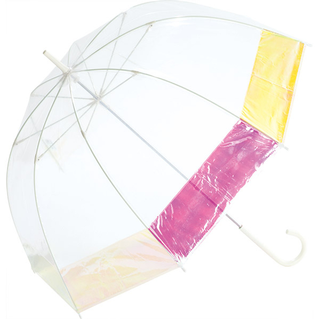 Wpc."オーロラ"のように輝くビニール傘に新デザイン、ピンク＆ゴールドやふんわりドーム型｜写真3
