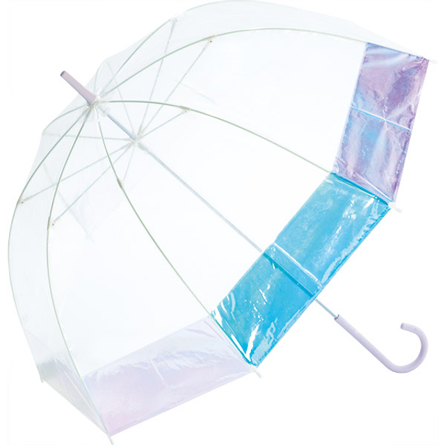 Wpc."オーロラ"のように輝くビニール傘に新デザイン、ピンク＆ゴールドやふんわりドーム型｜写真4