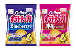 ロッテの人気「ブルーべリー＆梅ガム」がポテトチップスに？！懐かしの味わいを“サクサク食感”で｜写真1