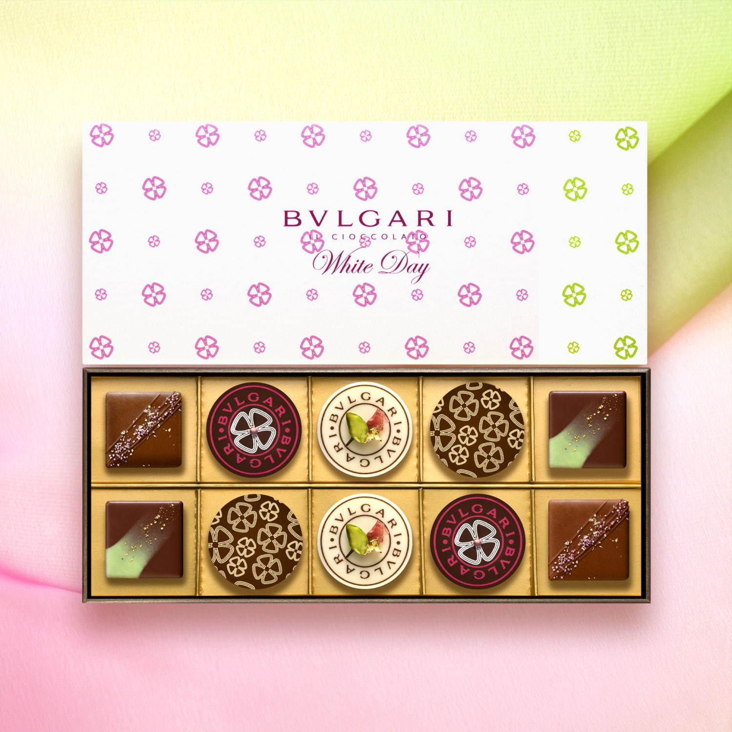 ブルガリ イル・チョコラート“花の香り”のホワイトデーチョコ、ローズやスミレの“フラワーブーケ”|写真2