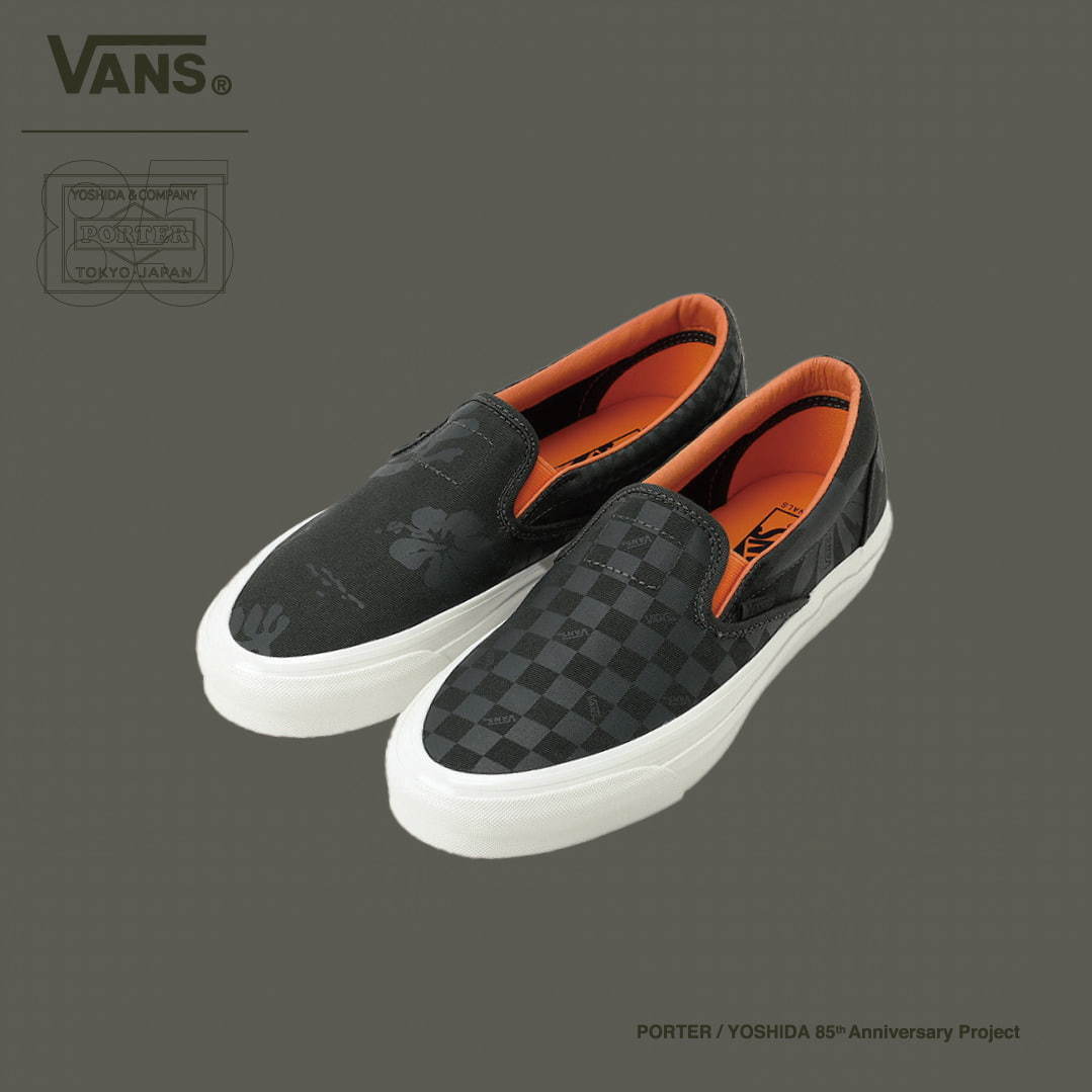 ポーター×VANS“チェッカーフラッグ柄＆ボタニカル柄”のバッグ、左右非対称スニーカーも｜写真15