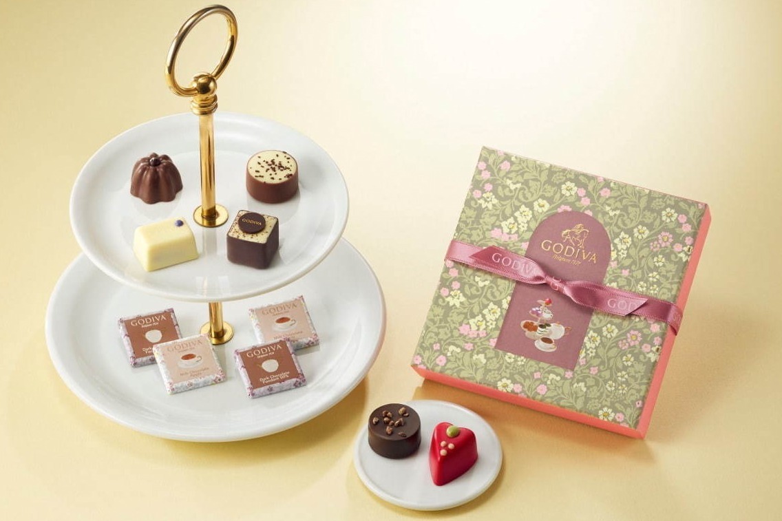 ゴディバのホワイトデー限定チョコレート、“ティータイム”をイメージした限定ショコラ