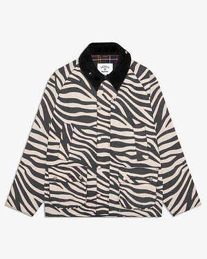N.O.A ノア × Barbour 品番 2101049 ZEBRA BEDALE ゼブラ ビデイル ワックスドジャケット ゼブラ柄 サイズM 正規品 / 32343