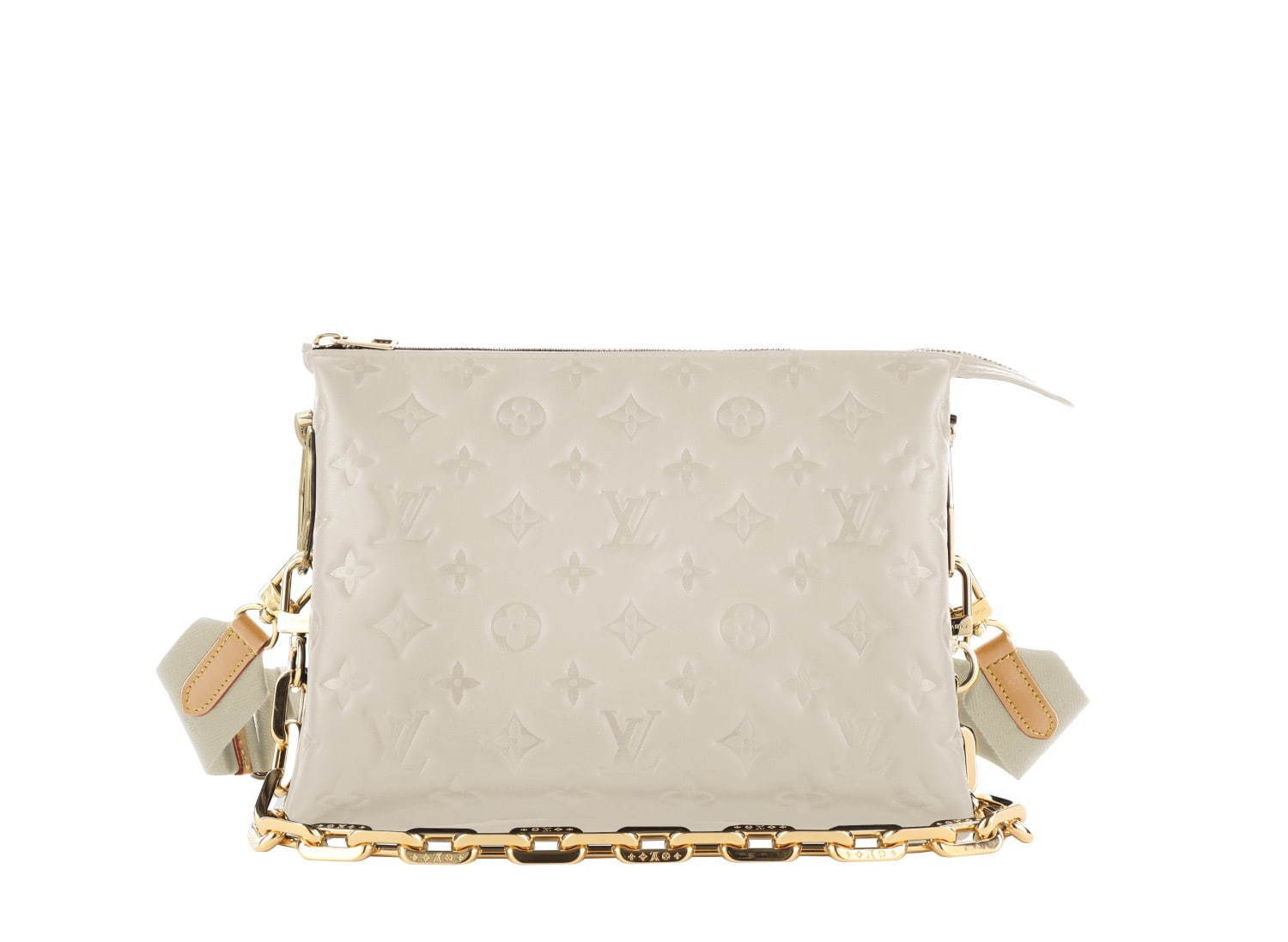【ボリューミーなデザイン☆】LV クッサン MM バック LOUIS VUITTON ルイヴィトン クッサンMM ショルダーバッグ