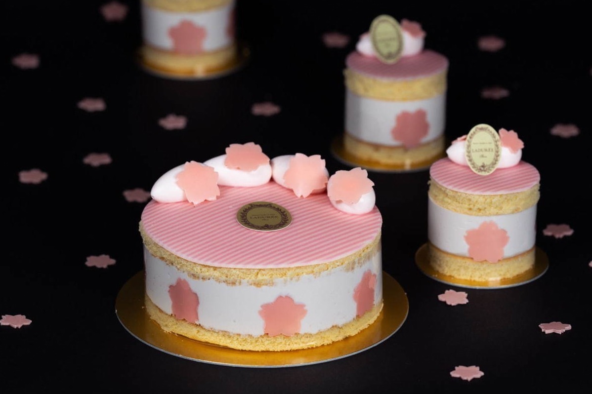 ラデュレの桜スイーツ 桜の花を飾ったショートケーキや サクラ ツリー マカロンタワー ファッションプレス