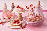 バービーのストロベリービュッフェが表参道で、苺ショートケーキ＆タルトや桜スイーツも