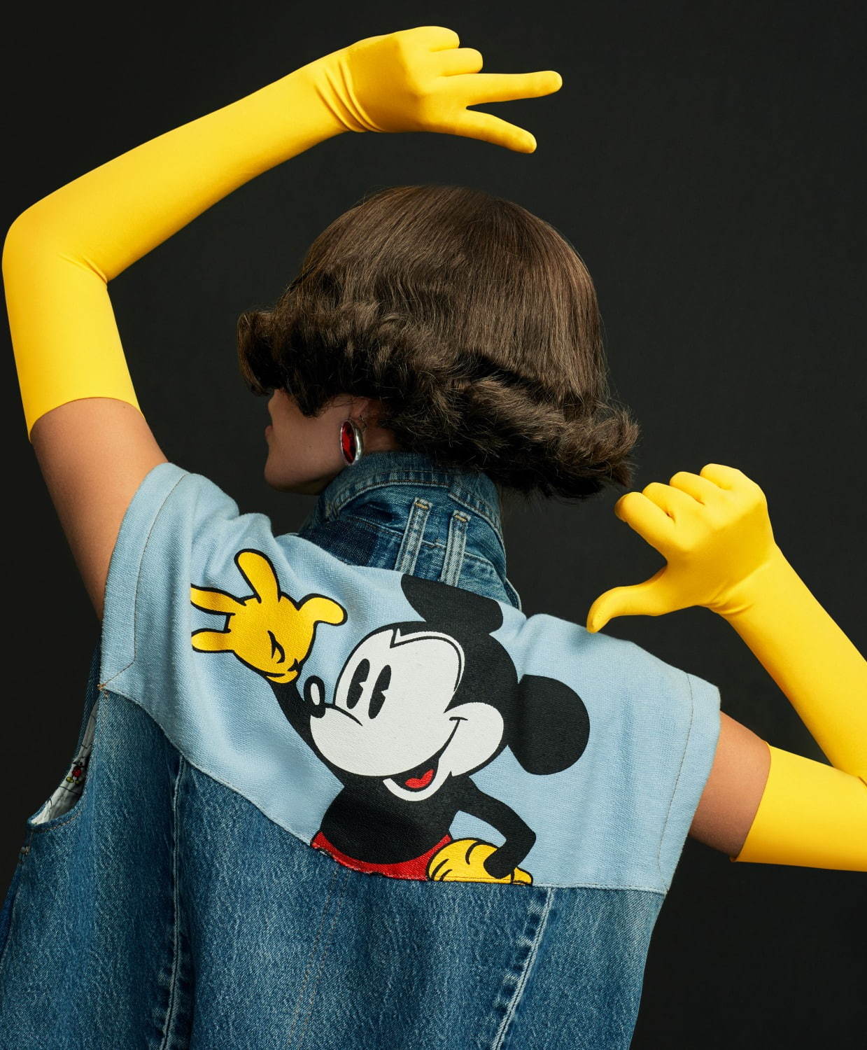 写真15 48 デシグアルとディズニーのコレクション新作 手を振る ミッキーマウスのデニムジャケットなど ファッションプレス