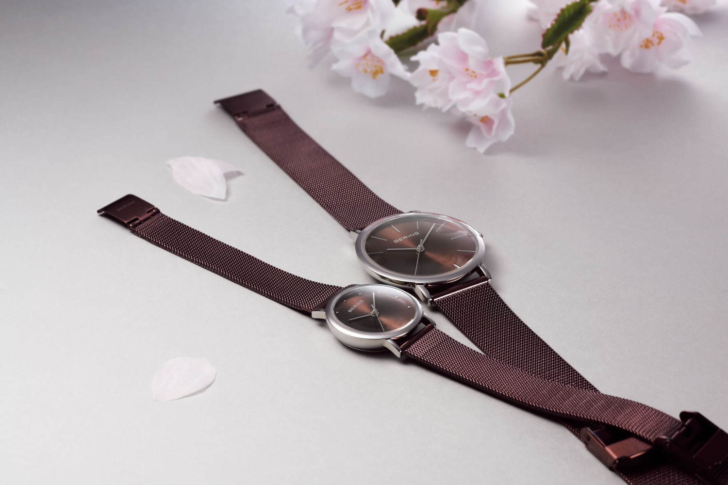 ベーリングから桜をイメージした新作腕時計、日本限定コレクションの2021年モデル｜写真2