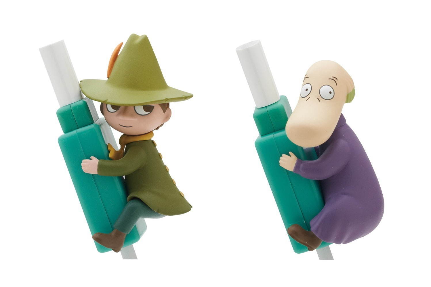 ムーミン「ぎゅっと抱きつきケーブルカバー」スナフキン