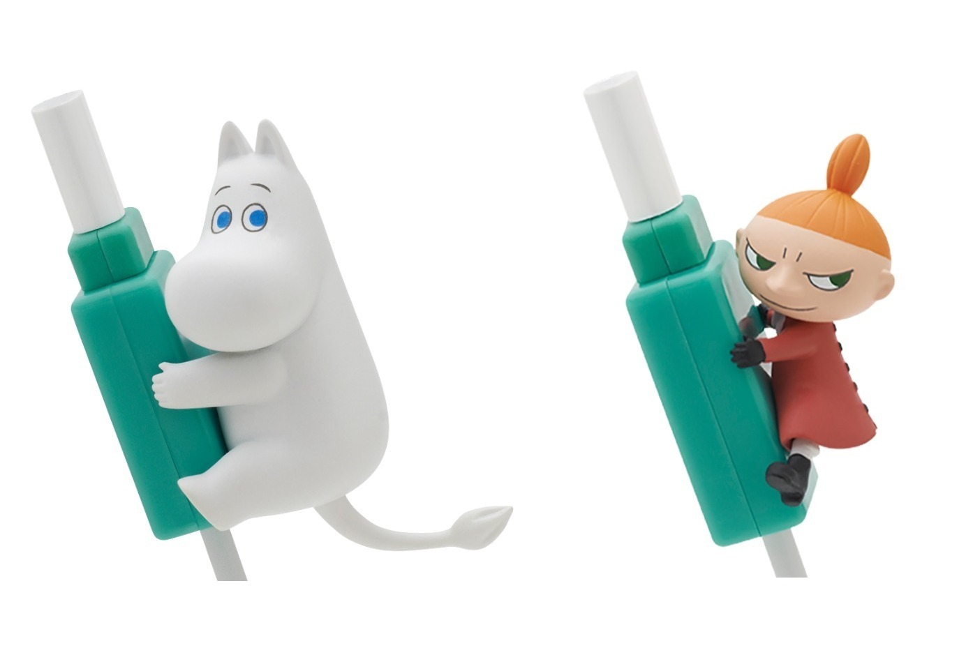 ムーミン「ぎゅっと抱きつきケーブルカバー」スナフキン ムーミン「ぎゅっと抱きつきケーブルカバー」スナフキン