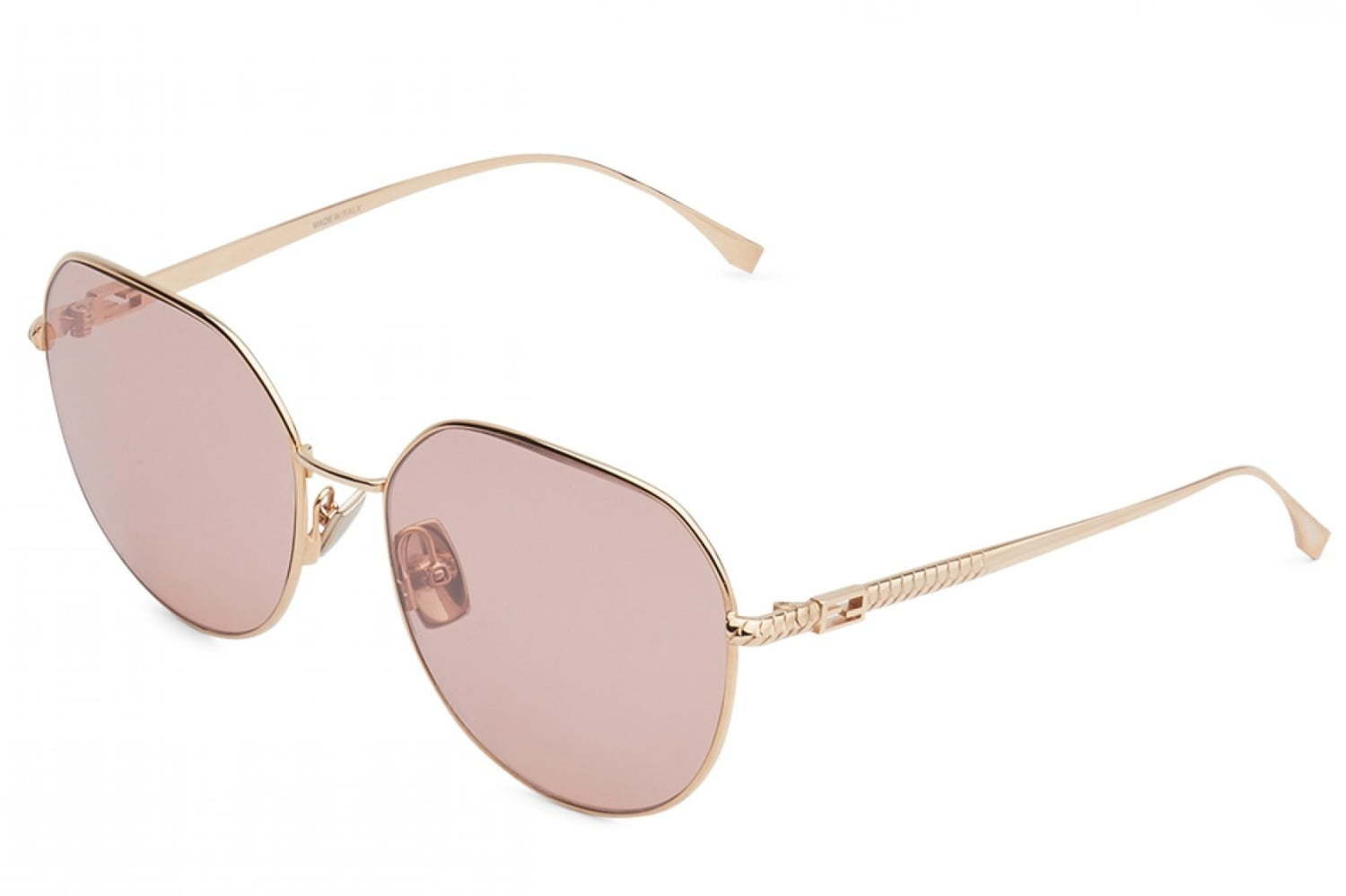 早期完売★FENDI バゲット ゴールドカラー サングラス★New 早期完売☆FENDI バゲット ゴールドカラー サングラス☆New