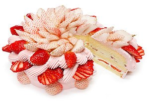 カフェコムサ 希少な白いちご おすすめいちご たっぷりの限定ショートケーキ ファッションプレス カフェコムサ 希少な白いちご おすすめいちご たっぷりの限定ショートケーキ ファッションプレス
