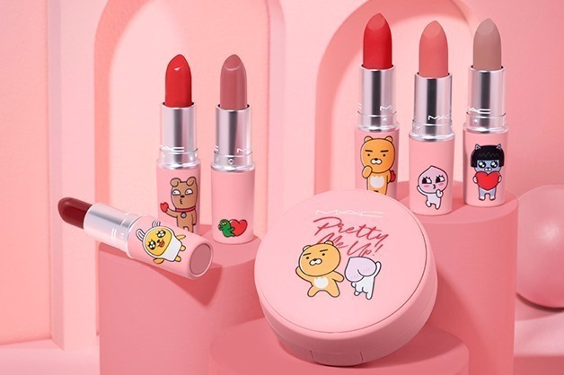 【ニッキーミナージュコラボ！】MACリップスティック　ザピンクプリント top.jpg