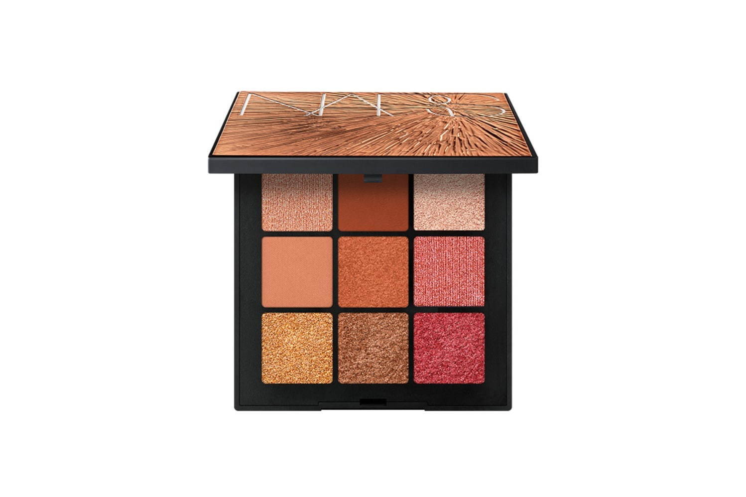 NARS21年夏コスメ“太陽の下で映える”9色アイパレット、ローズゴールドやメタリックルビー - ファッションプレス