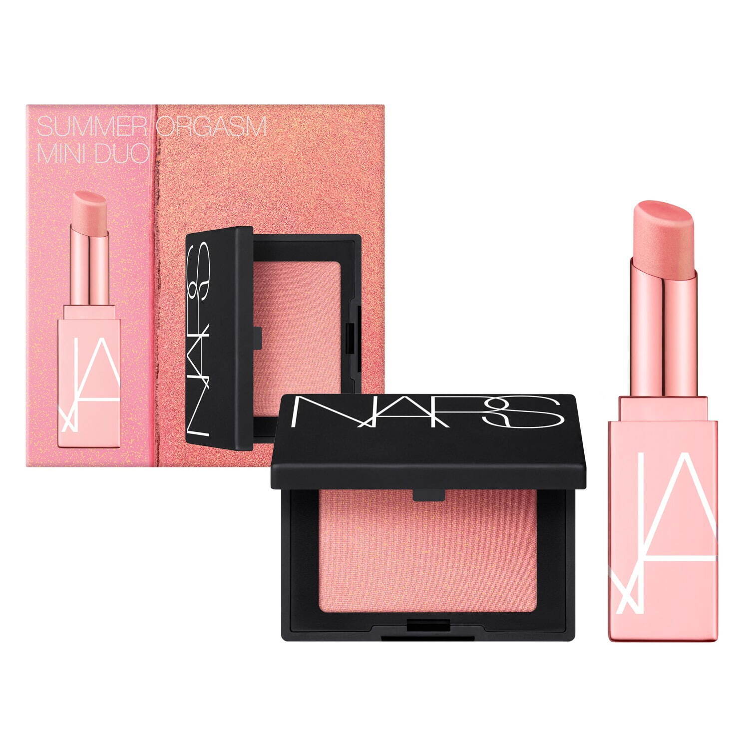 NARS21年夏限定コフレ、カルト的人気「オーガズム」ミニチーク