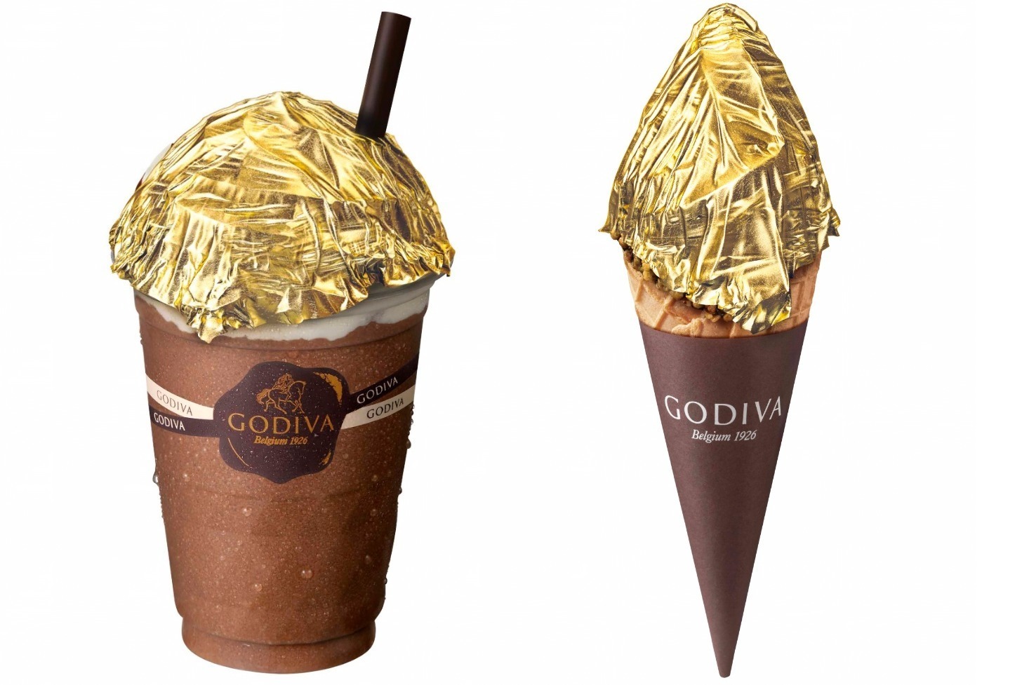 ゴディバから 金箔 で包んだ濃厚チョコレートのショコリキサー ソフトクリーム ファッションプレス ゴディバから 金箔 で包んだ濃厚チョコレートのショコリキサー ソフトクリーム ファッションプレス