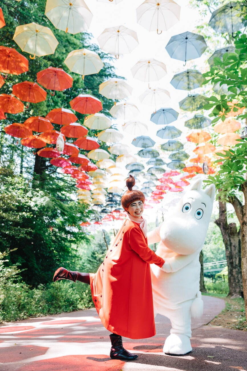 ムーミンバレーパーク“約1,200本”のカラフルな傘が広がるイベント「ムーミン谷とアンブレラ」｜写真2