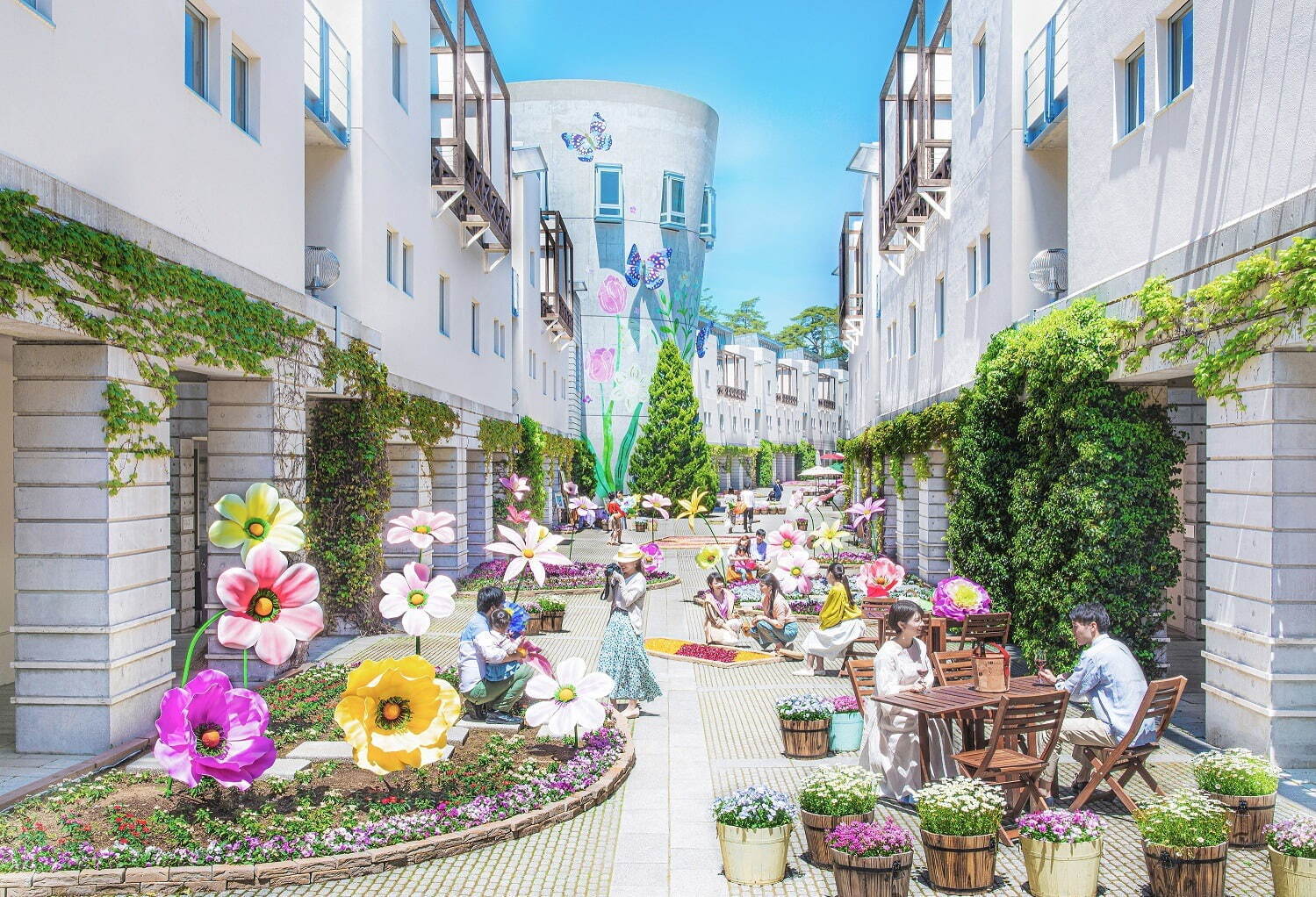 星野リゾートのフラワーイベント 八ヶ岳の 花回廊 や那須の 菜の花畑 トマムの 花咲く牧場 ファッションプレス