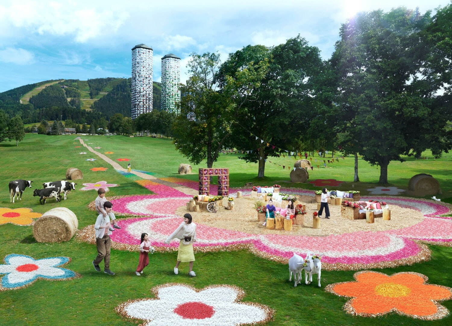 星野リゾートのフラワーイベント - 八ヶ岳の”花回廊”や那須の“菜の花畑”、トマムの“花咲く牧場”｜写真3