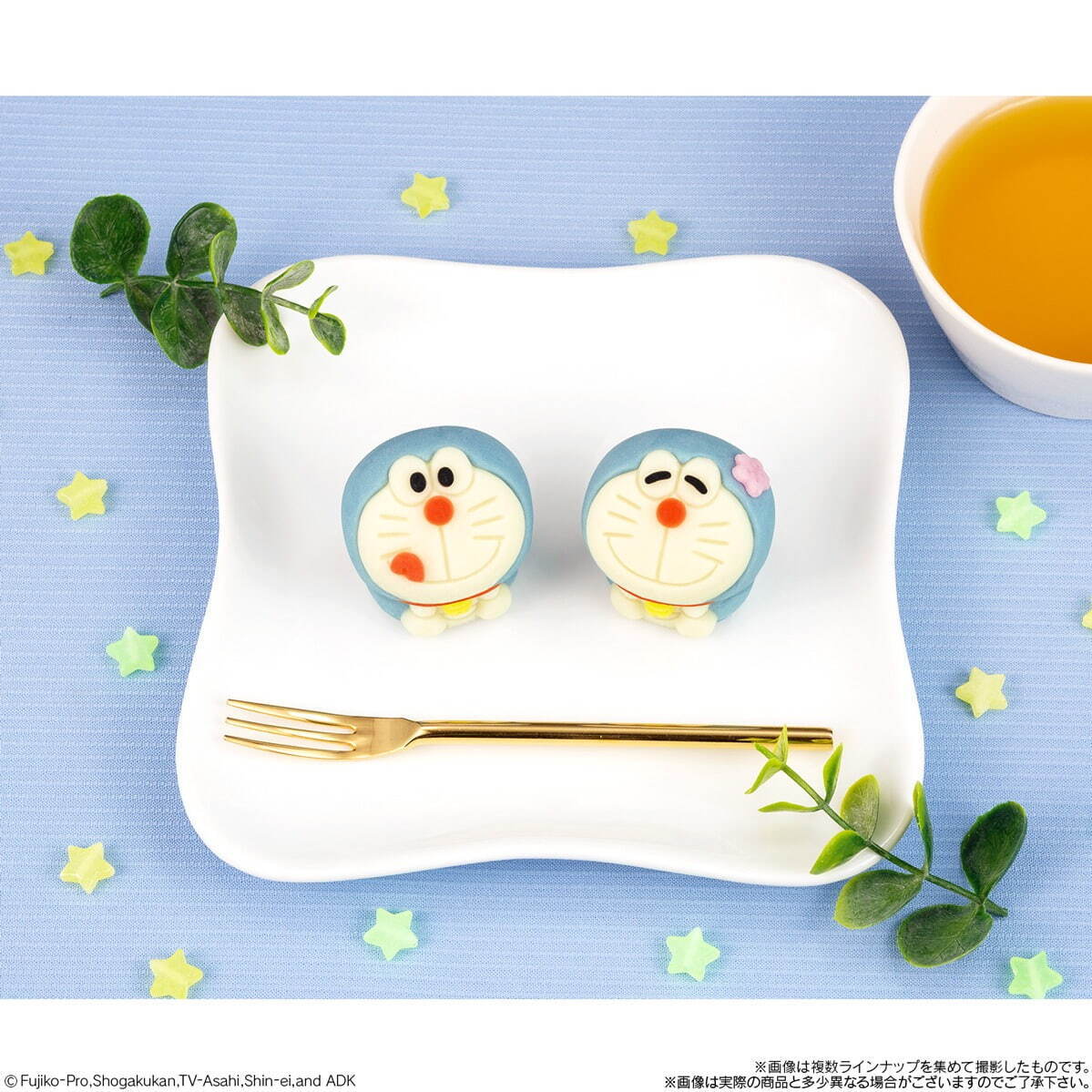「ドラえもん」モチーフの和菓子“さくら味 ”で春気分UP、食べマスの新作｜写真2