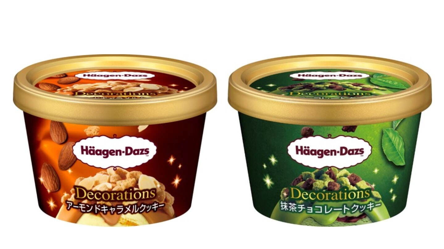 ハーゲンダッツ(Häagen-Dazs) アーモンドキャラメルクッキー 抹茶チョコレートクッキー｜写真1