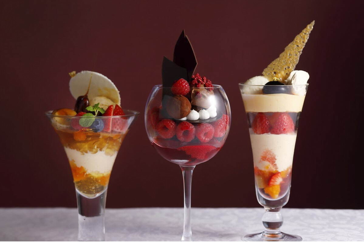 カスタードプリン｜資生堂パーラー 銀座本店“フランボワーズ×チョコレート”のパフェなど限定スイーツ