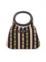 美品マルニボートバッグ ブラックチェリー MARNI MARKET BOAT BAG | Marni