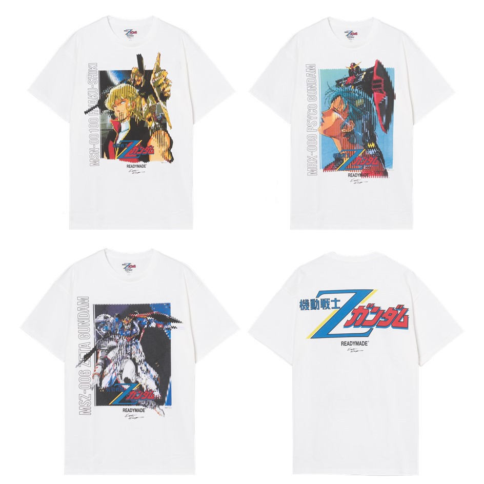 Z GUNDAM READYMADE 3 PACK TEE 40,000円＋税