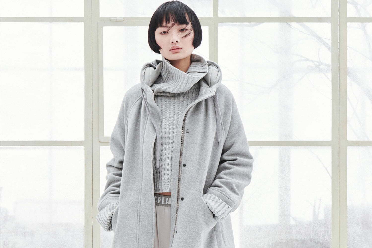 関税込/BRUNELLO CUCINELLIデニムエフェクトツイル シャツワンピ SNIDEL ジーンズ デニム デニムパンツ 「SNIDEL/Levi's」別注