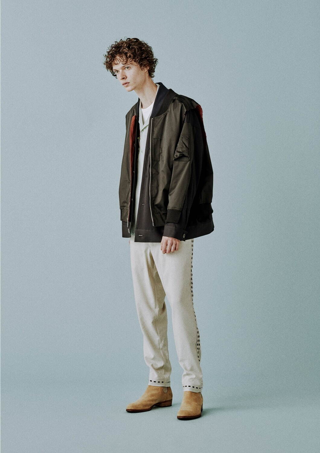 アモク 2021年春夏｜male ボンバージャケット