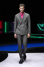 エンポリオ アルマーニ 2021年秋冬メンズコレクション - ポップさを携えた柔らかなエレガンス｜写真2