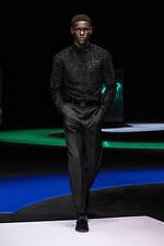 エンポリオ アルマーニ 2021年秋冬メンズコレクション - ポップさを携えた柔らかなエレガンス｜写真33