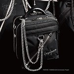 ポーターとヨウジヤマモトが初コラボ、大胆なファスナー×チェーンを配した“マットブラック”バッグ｜写真91