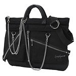 ポーターとヨウジヤマモトが初コラボ、大胆なファスナー×チェーンを配した“マットブラック”バッグ｜写真51