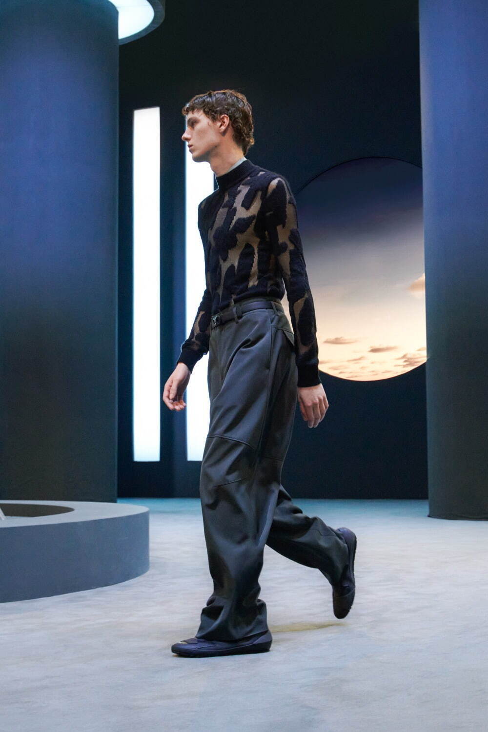 FERRAGAMO フェラガモ ブルー Blu ファッション小物 メンズ 秋冬2022