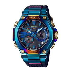 G-SHOCK“鳳凰”着想の新作腕時計、神秘的レインボーメタルケース 