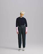 スーアンダーカバー 2021-22年秋冬コレクション - パッチワークで作る二面性｜写真9