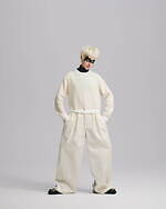 スーアンダーカバー 2021-22年秋冬コレクション - パッチワークで作る二面性｜写真37