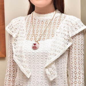 Q-pot.もっちり“桜大福”ネックレス＆バッグチャーム、花の形の“桜餡”リング＆ピアスも｜写真15