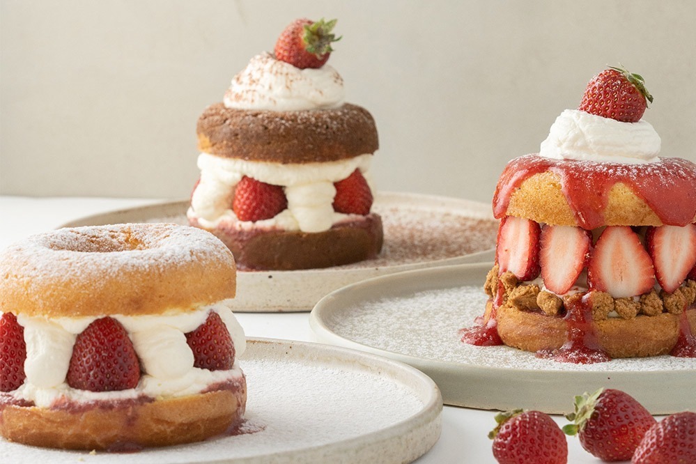 ドーナツ｜京都コエ ドーナツ「ドーナツメルト ストロベリーチーズケーキ」など苺尽くしの限定メニュー