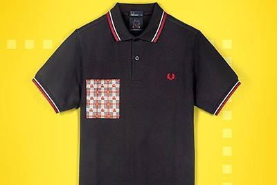 フレッドペリーから、ゲーム「PAC-MAN」とのコラボレーションポロシャツが登場