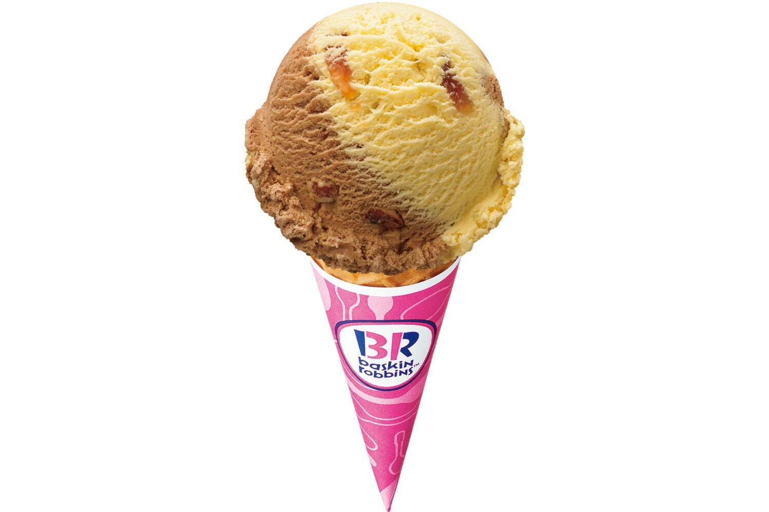 “濃厚バターアーモンド”アイスクリーム