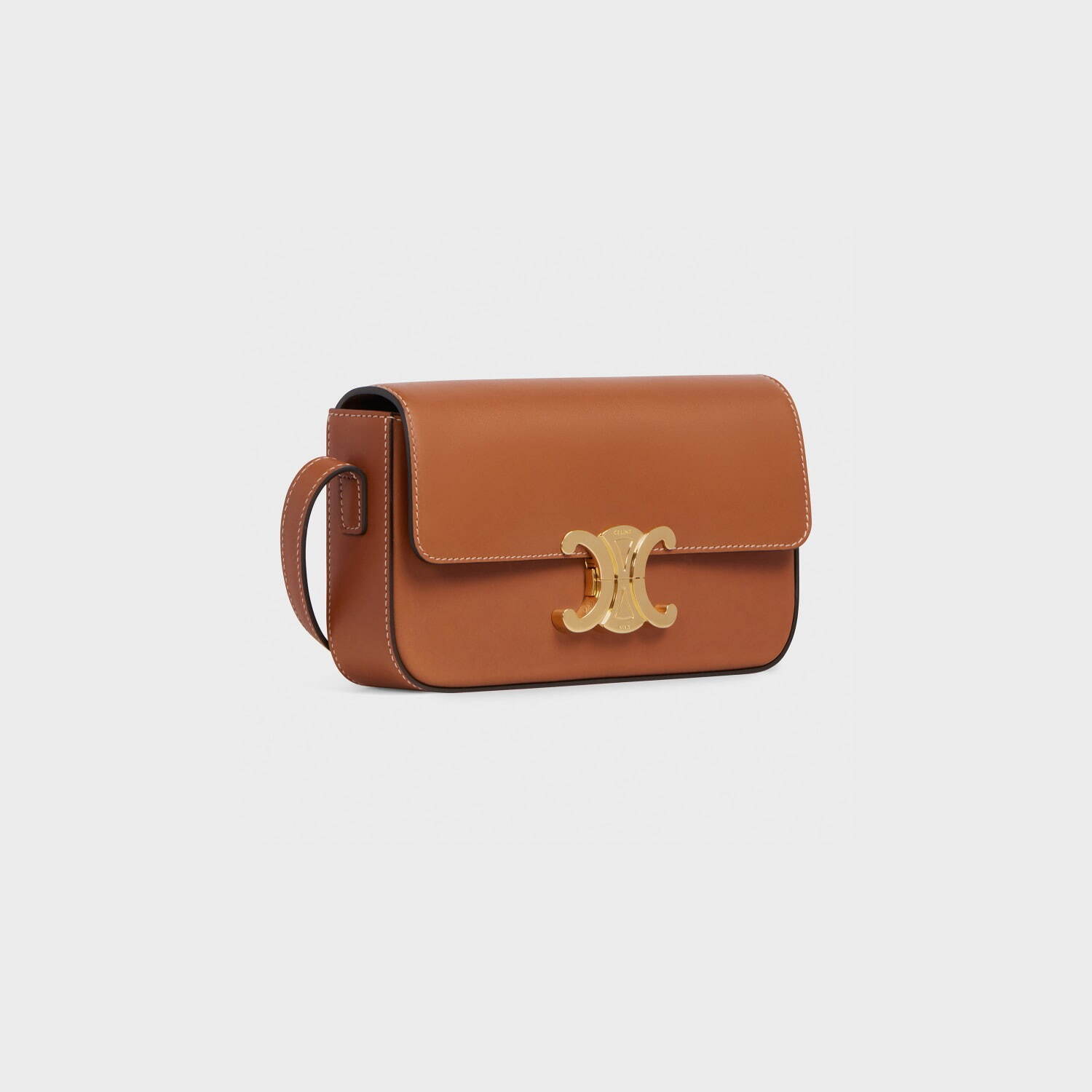 【新season】CELINE ロゴトリオンフ ショルダーバッグ セリーヌのアイコン「トリオンフ」に新作ショルダーバッグ、輝く