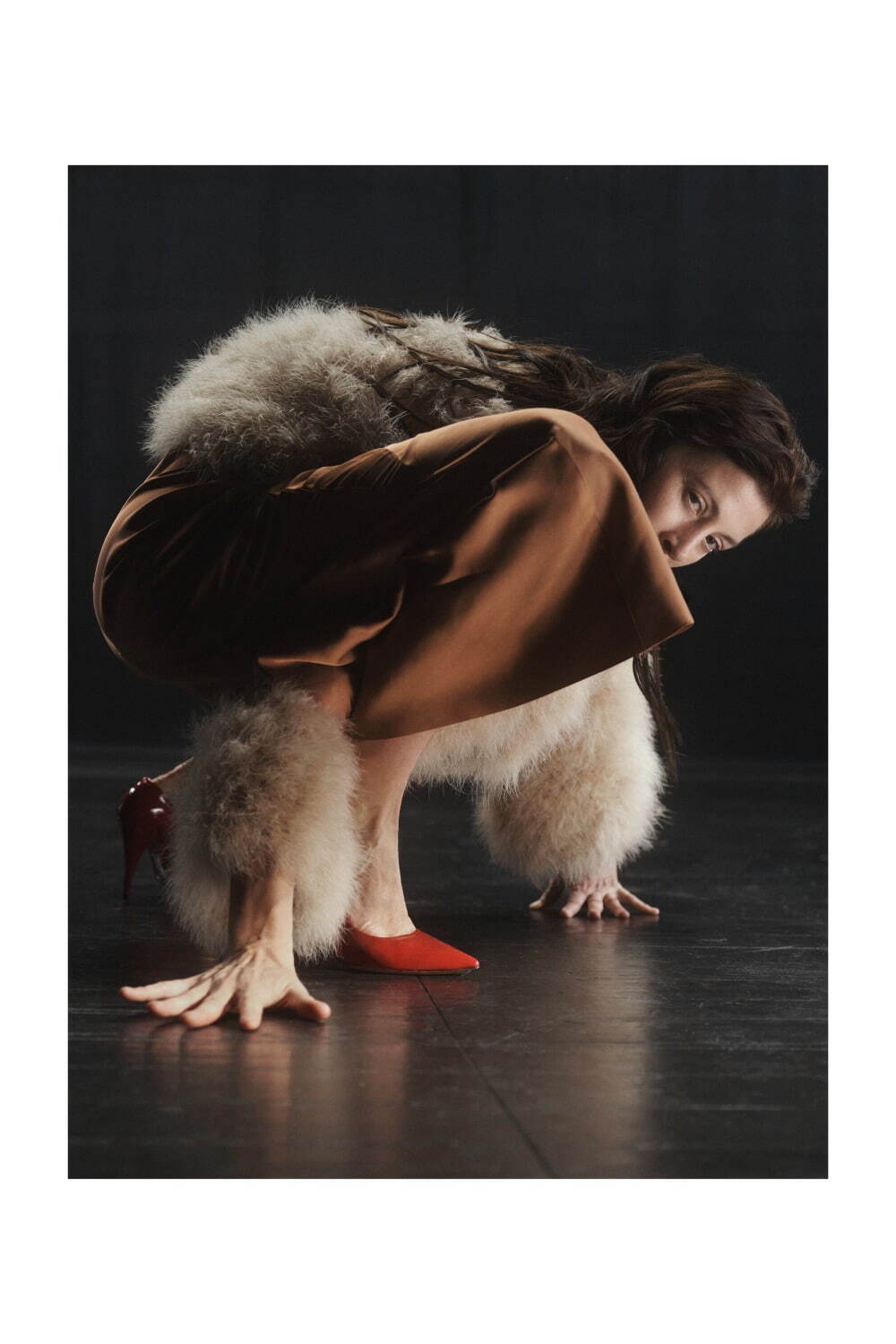 ドリス ヴァン ノッテン 2021-22年秋冬ウィメンズコレクション、舞い踊る身体と共鳴する衣服｜写真73