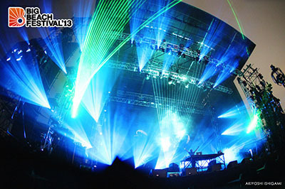 過去最高25,000人を動員したBIG BEACH FESTIVAL'13
