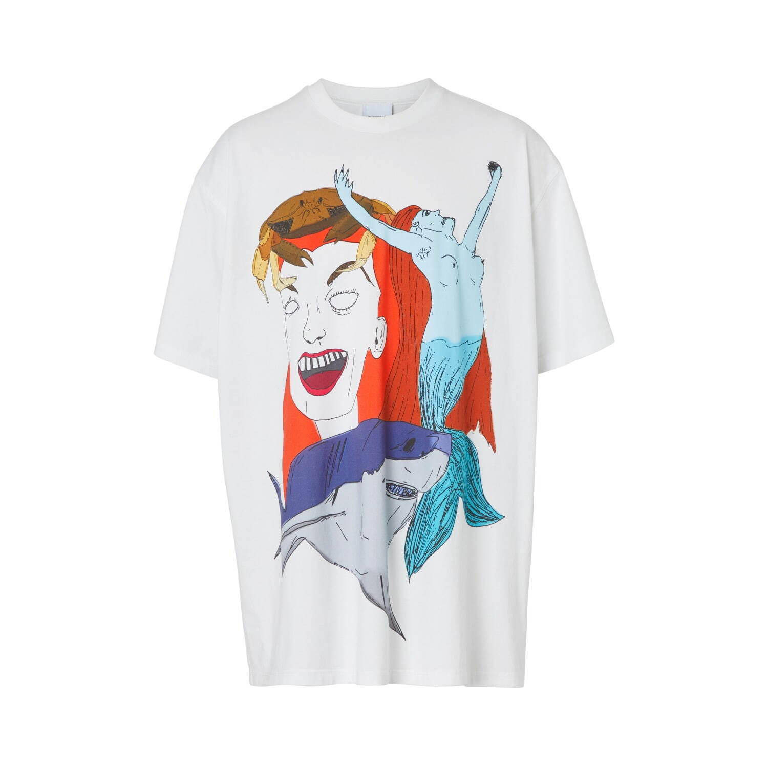 シーメイデンプリント シアーコットンジャージー　Tシャツ 72,600円(税込)