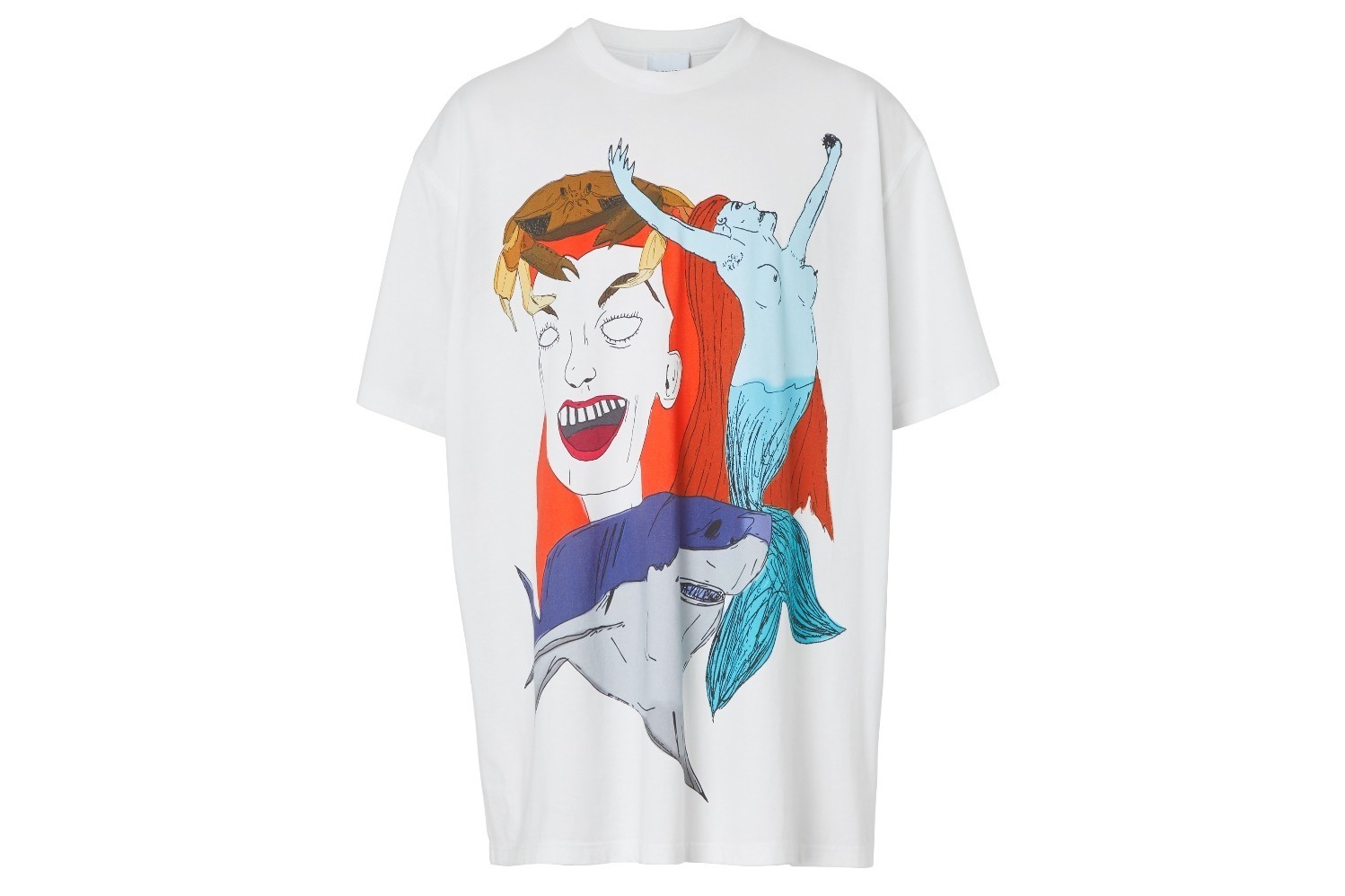 バーバリー“海の神話”に着想した新作、“マーメイドテール”柄のトレンチコートやメンズパンツ