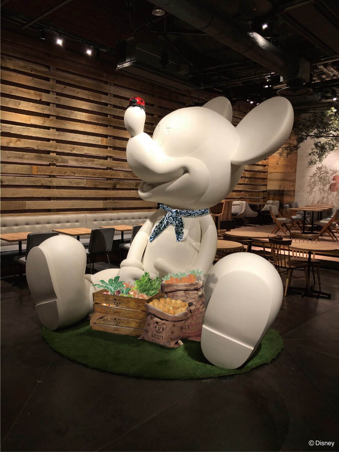 ディズニー ヘルシーにこだわる カフェ ディズニー ハーベスト マーケット 渋谷ヒカリエに誕生 ファッションプレス