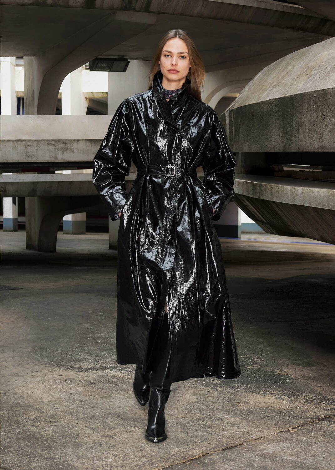 MARINE SERRE PVC raincoat レインコート