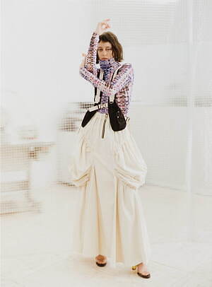 アキコアオキ(AKIKOAOKI) 2021-22年秋冬ウィメンズコレクション  - 写真4